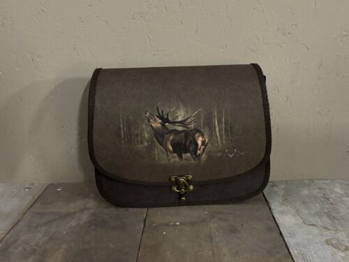 Schoudertas Wildzone burlend Edelhert